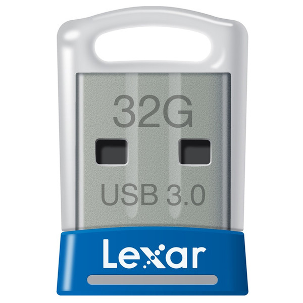 Lexar JumpDrive S45 32GB 32GB USB 3.0 (3.1 Gen 1) Type-A Blue,Silver USB flash drive