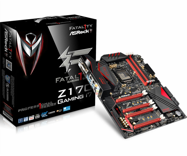 Asrock FATAL1TY Z170 Professional GAMING I7 Intel Z170 LGA1151 ATX motherboard