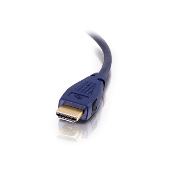 C2G High Speed Cable 0.5м HDMI HDMI Синий HDMI кабель