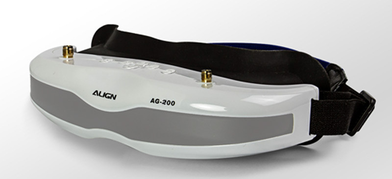 ALIGN AG200 FPV Goggle Dedicated head mounted display 142g Black,Grey,White