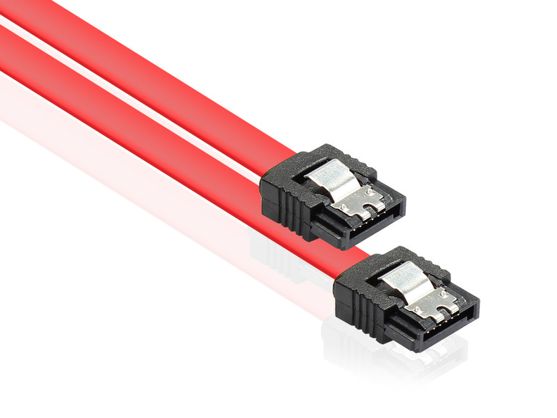 Alcasa GC-0074 1m SATA SATA Black,Red SATA cable