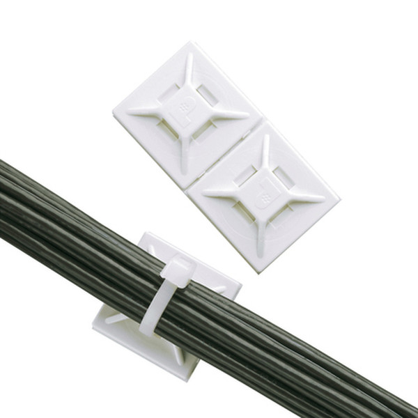 Panduit ABM3H-A-T Wall-mounted tie holder Weiß Krawattenhalter