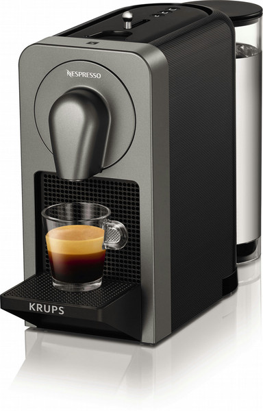 Krups XN410T Freistehend Pad-Kaffeemaschine 1l Titan Kaffeemaschine