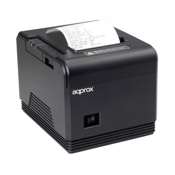 Approx APPPOS80AM Прямая термопечать POS printer 203 x 203dpi Черный POS-/мобильный принтер