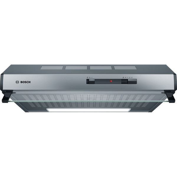 Bosch Serie 2 DHU645PGB Wall-mounted 240m³/h E Brushed steel cooker hood