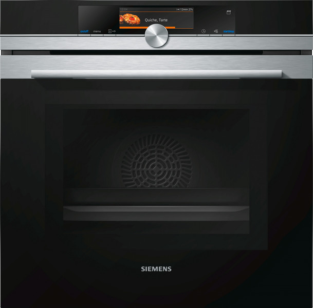 Siemens iQ700 Electric oven 67L 3600W Black,Stainless steel