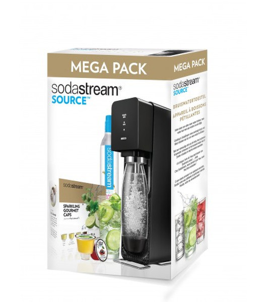 SodaStream Source Mega Pack Black