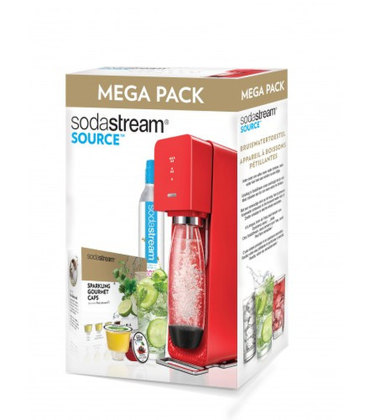 SodaStream Source Mega Pack Red