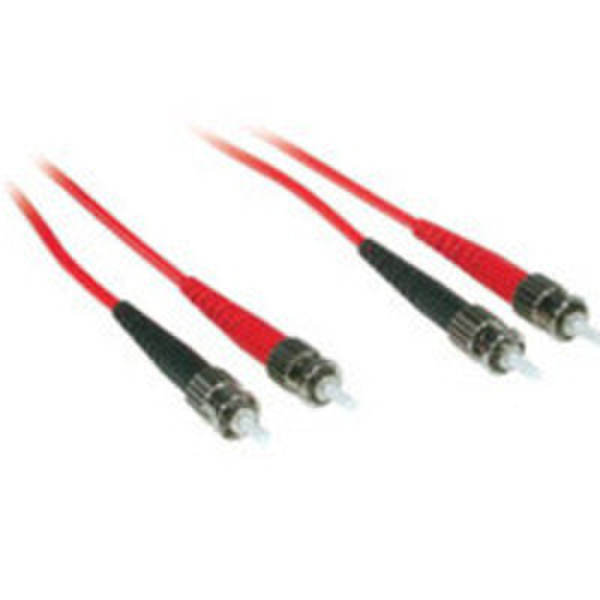 C2G 10m ST/ST Duplex 62.5/125 Multimode Fiber Patch Cable 10м ST ST Красный оптиковолоконный кабель