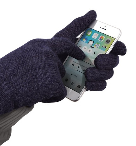 Trust 21097 Touchscreen gloves Blau Acryl Touchscreen-Handschuh