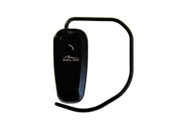 Media-Tech MT3570 Монофонический Заушины, Вкладыши Черный гарнитура мобильного устройства