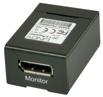 Lindy 38412 AV repeater Black AV extender