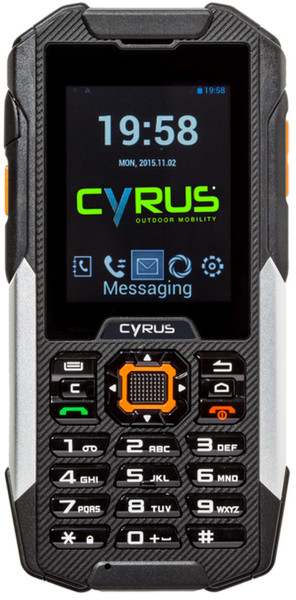 Cyrus CM 16 Одна SIM-карта 4ГБ Черный смартфон