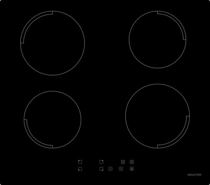 Exquisit EKI1.5 Built-in Induction Black hob