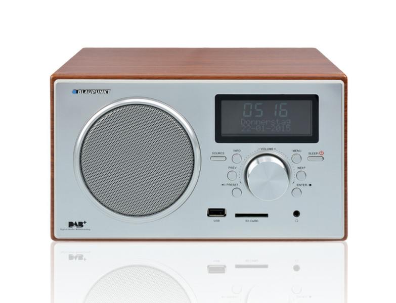 Blaupunkt RXD 35 Portable Analog Brown,Silver radio