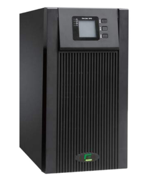 Elsist MISSION 6000 Double-conversion (Online) 6000VA Tower Black uninterruptible power supply (UPS)