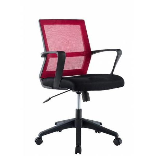 Techly Office Chair with Middle Back Black / Bordeaux ICA-CT MC064