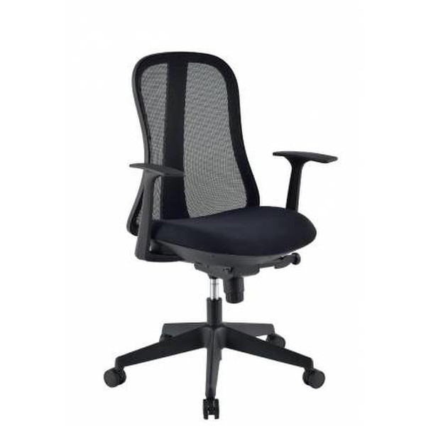 Techly Office Chair with Ergonomic Back Black ICA-CT MC086BK