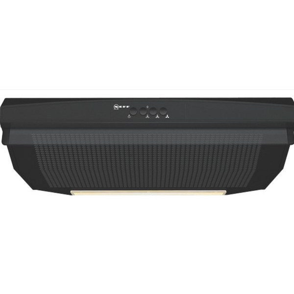 Neff D1613S0GB Wall-mounted 190m³/h Black cooker hood