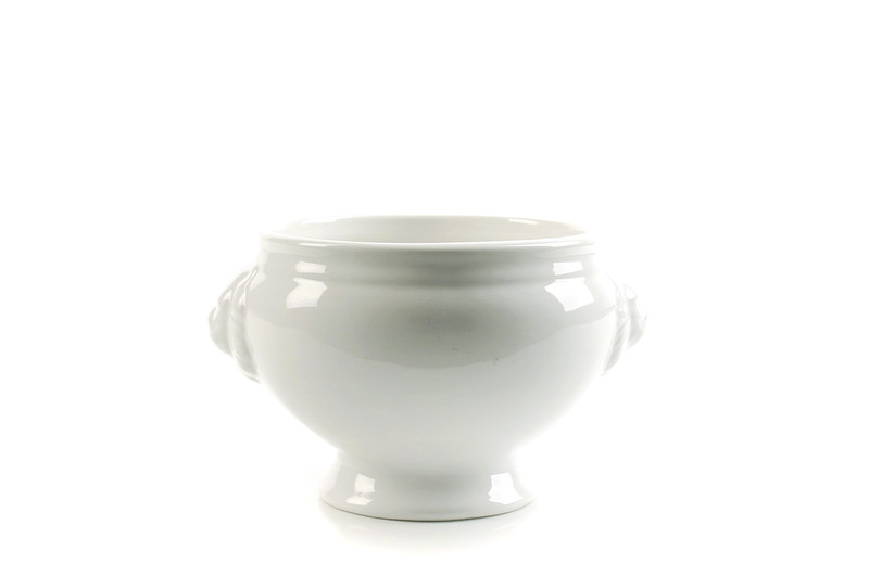 No-Brand 752077 Round Porcelain White dining bowl