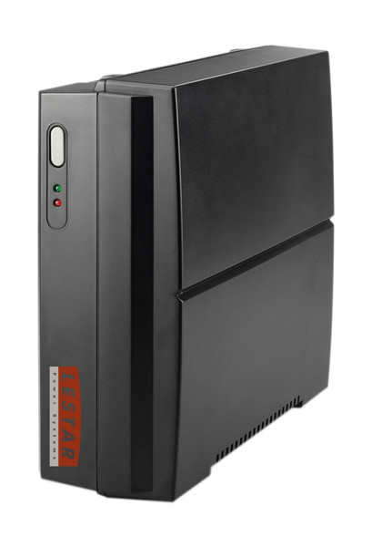 LESTAR N-810 OFL 2XIEC 800VA 2AC outlet(s) Black uninterruptible power supply (UPS)