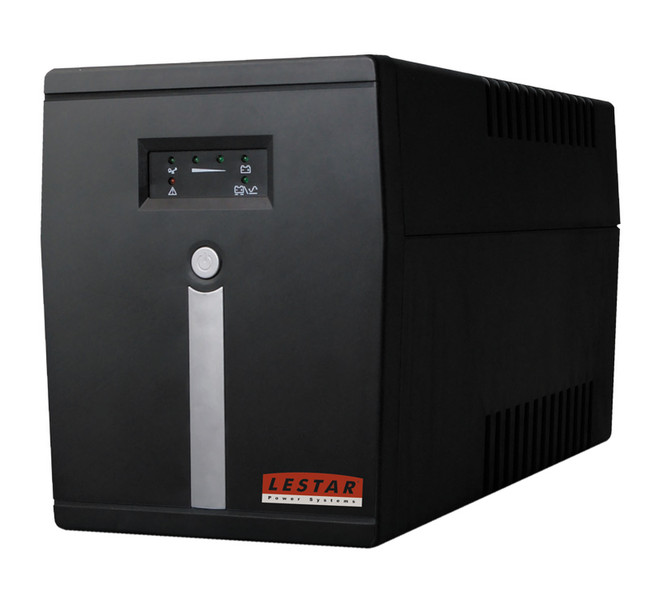 LESTAR MC-2000SU AVR 2xSCH + 2xIEC USB 2000VA 4AC outlet(s) Mini tower Black uninterruptible power supply (UPS)