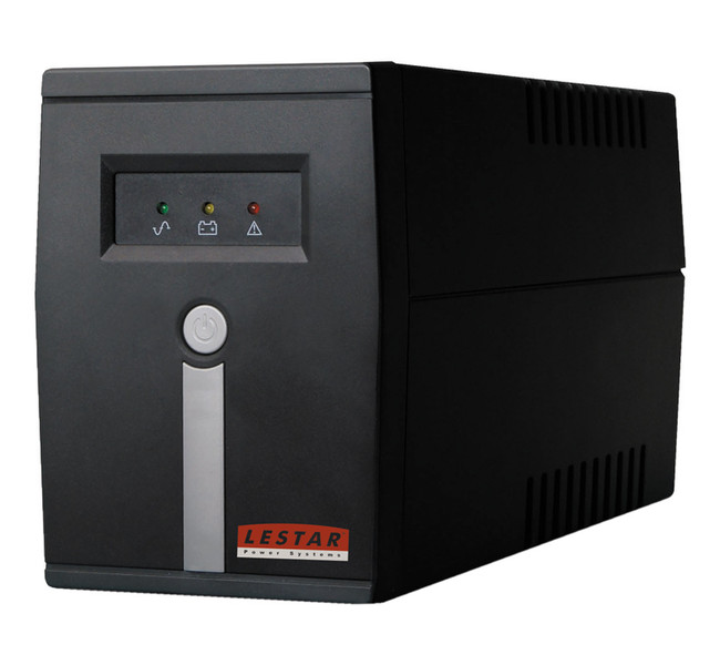 LESTAR MC-855U AVR 4xIEC USB 800VA 4AC outlet(s) Mini tower Black uninterruptible power supply (UPS)