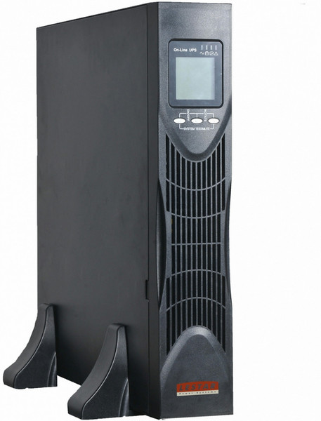 LESTAR MepRT-3000 ONLINE LCD RT 9xIEC Double-conversion (Online) 3000VA 9AC outlet(s) Black uninterruptible power supply (UPS)