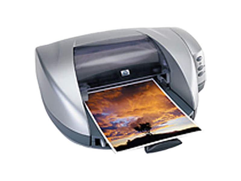 HP Deskjet 5550 Colour 4800 x 1200DPI A4 Silver inkjet printer