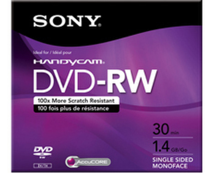 Sony DMW30R2H 1.4GB DVD-RW DVD-Rohling