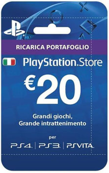 Sony Playstation Live Cards Hang 20 Euro