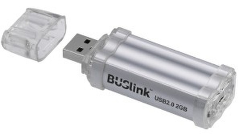 BUSlink 128GB USB 2.0 128GB USB 2.0 Type-A Silver USB flash drive