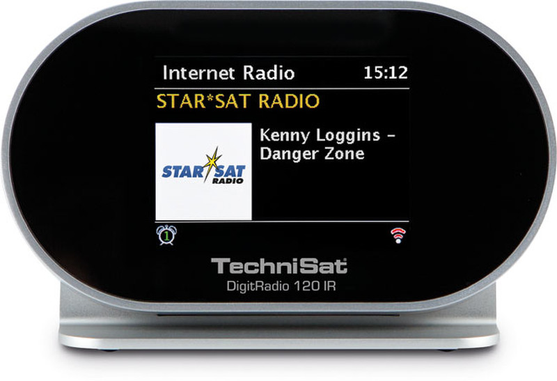 TechniSat DigitRadio 120 IR Internet Цифровой Черный радиоприемник