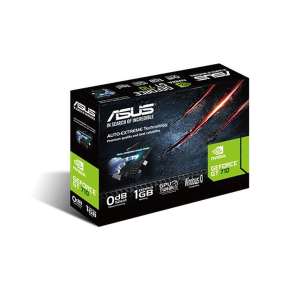 ASUS 710-1-SL GeForce GT 710 1ГБ GDDR3