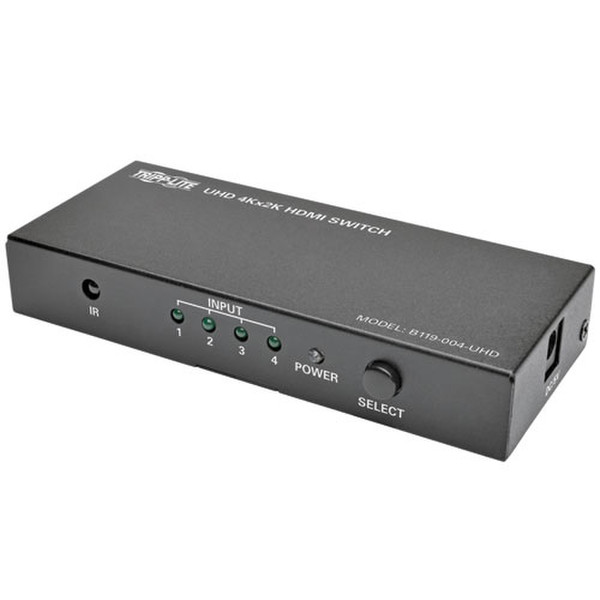 Tripp Lite B119-004-UHD HDMI коммутатор видео сигналов