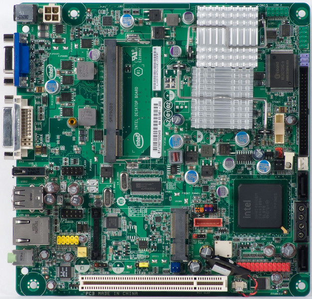 Intel D945GSEJT Intel 945GSE Socket FT1 BGA Mini ITX материнская плата