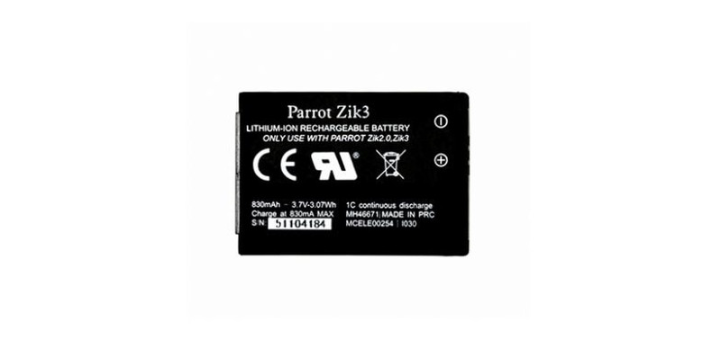 Parrot PF056026AA Lithium-Ion 830mAh 3.7V rechargeable battery