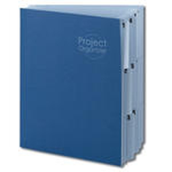 Smead Multi-Pocket Project Organizer, blue Blue file storage box/organizer
