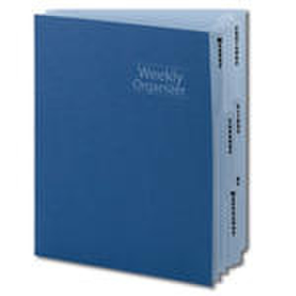 Smead Multi-Pocket Weekly Organizer Blue file storage box/organizer