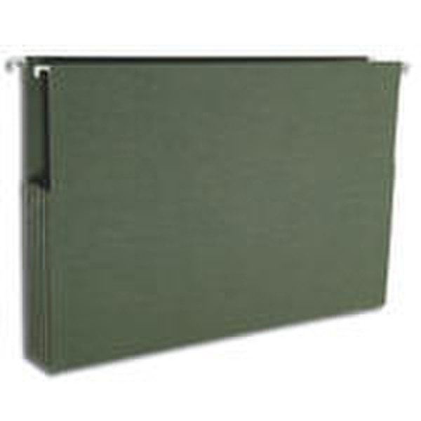 Smead Hanging Pockets 3-1/2 Green Legal hanging folder