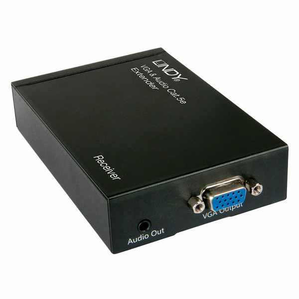 Lindy 35402 AV receiver Black AV extender