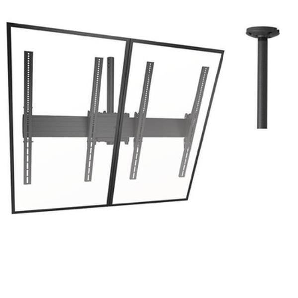 Nilox CHLCM2X1UP0507 55" Black flat panel ceiling mount