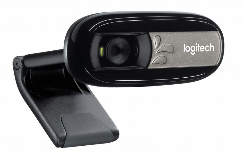 Logitech C170 5МП 640 x 480пикселей USB 2.0 Черный вебкамера
