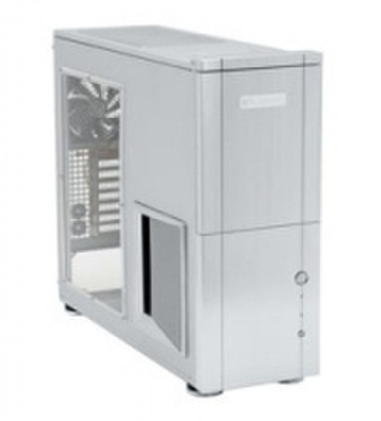 Silverstone Temjin TJ10S Full-Tower Silber Computer-Gehäuse