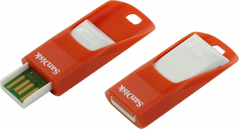 Sandisk Cruzer Edge USB Flash Drive Red 16GB memory card