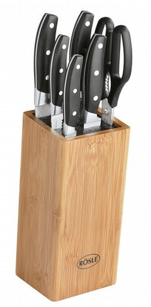 RÖSLE Besteck Slot knife block Bamboo Wood