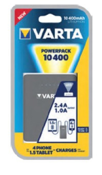Varta Powerpack 10400 10400mAh Grau, Weiß