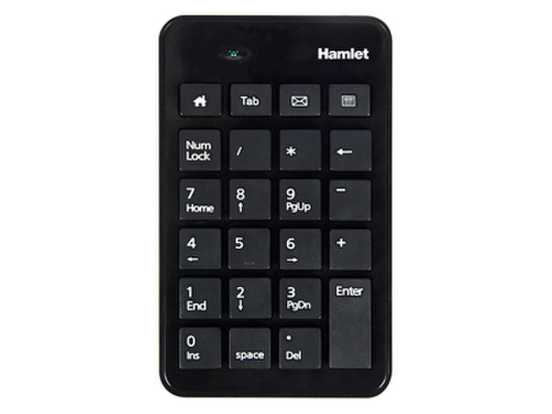 Hamlet XKPADUBK Notebook / PC USB Schwarz Numerische Tastatur