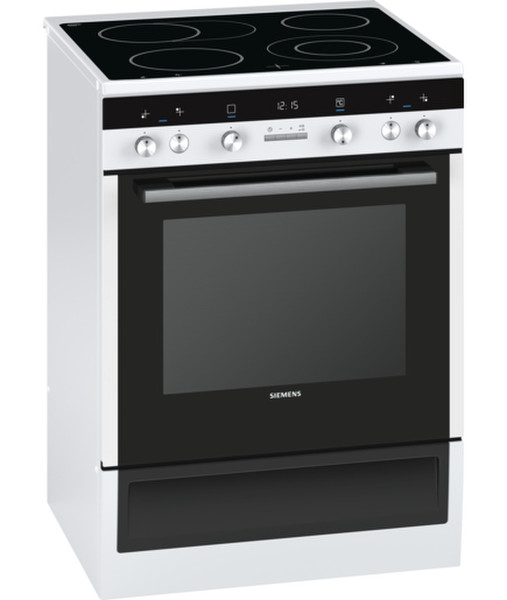 Siemens HA744240 Freistehend Ceramic hob A Weiß Küchenherd