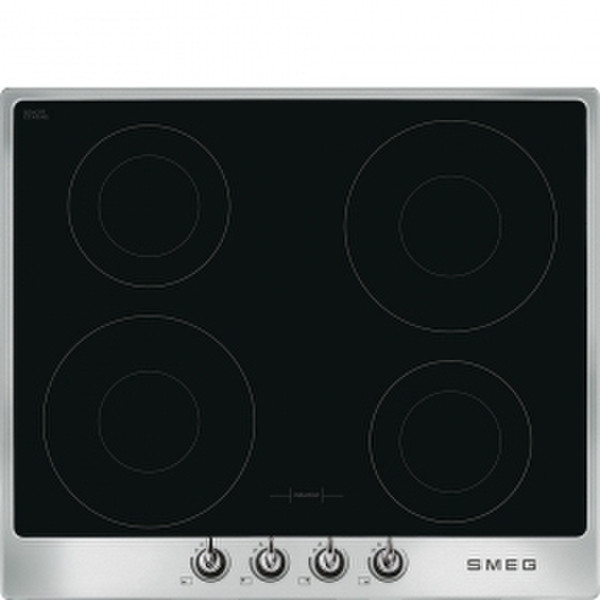 Smeg PI964X Встроенный Индукционная Нержавеющая сталь плита